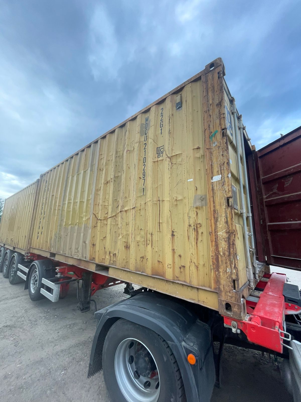 Морской контейнер MDCU2102971